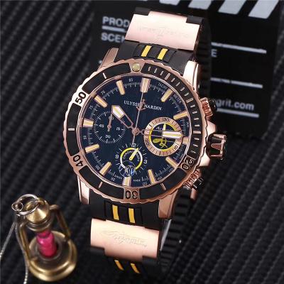 Replica ULYSSE NARDIN Mens Watch Quartz Chronograph UN-F22