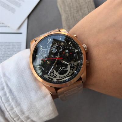 Replica Tag35 Carrera Quartz Chronograph Stainless Steel Bracelet Leather 5 Styles