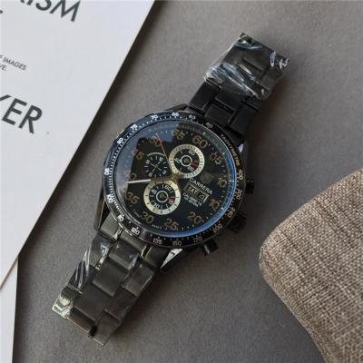 Replica Tag36 Carrera Quartz Chronograph Stainless Steel Bracelet Leather 6 Styles