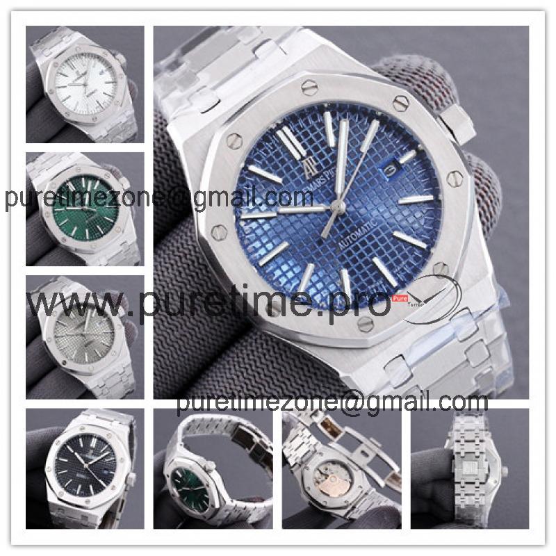 Replica Royal Oak  A21J  Automatic Movement Mens Watch Blue  Dial Stainless steel B E191