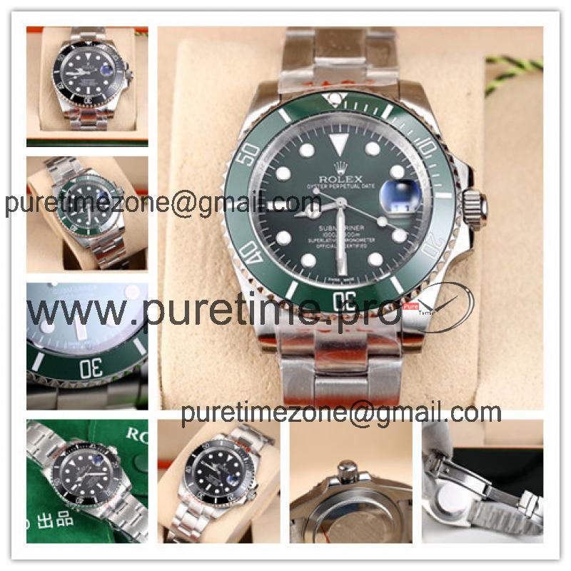 Replica Submariner Japan Miyota 8215 Automatic  Mens Watch Green Dial Stainless steel E05