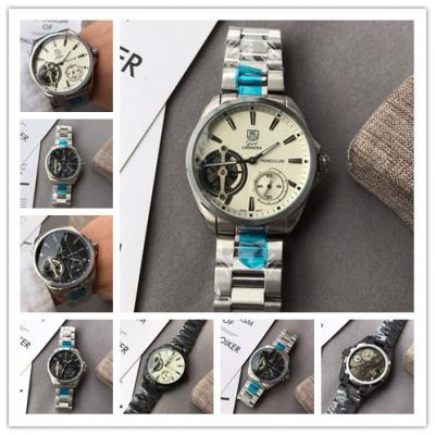 Replica TAG34 Carrera P3001 Mechanical Hand-Winding Black White Stainless Steel Bracelet 4 Styles