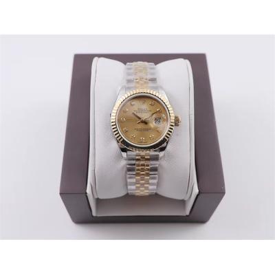 WWF Datejust 28mm A2671 Automatic Mens Watch 904L YG/SS Gold Dial on YG/SS Jubilee Bracelet Best Edition