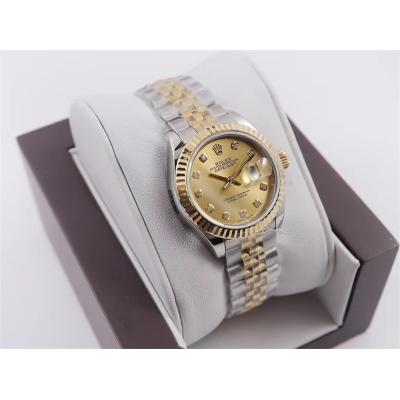 WWF Datejust 28mm A2671 Automatic Mens Watch 904L YG/SS Gold Dial on YG/SS Jubilee Bracelet Best Edition