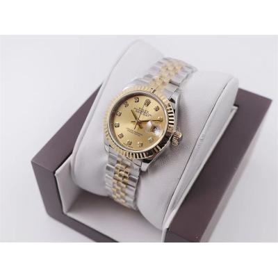 WWF Datejust 28mm A2671 Automatic Mens Watch 904L YG/SS Gold Dial on YG/SS Jubilee Bracelet Best Edition