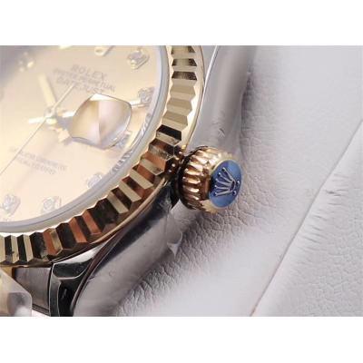 WWF Datejust 28mm A2671 Automatic Mens Watch 904L YG/SS Gold Dial on YG/SS Jubilee Bracelet Best Edition