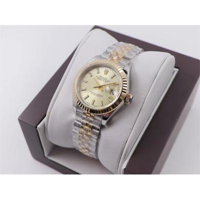 WWF Datejust 28mm A2671 Automatic Mens Watch 904L YG/SS Gold Dial on YG/SS Jubilee Bracelet Best Edition