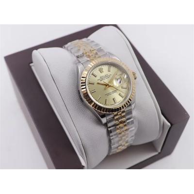 WWF Datejust 28mm A2671 Automatic Mens Watch 904L YG/SS Gold Dial on YG/SS Jubilee Bracelet Best Edition