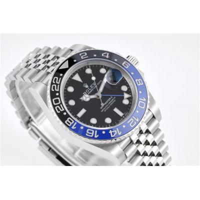 VRF V3 GMT-Master II 126710 VR3285 Automatic Mens Watch Black/Blue Ceramic Batman 904L Jubilee Bracelet Best Edition