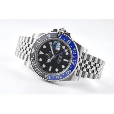 VRF V3 GMT-Master II 126710 VR3285 Automatic Mens Watch Black/Blue Ceramic Batman 904L Jubilee Bracelet Best Edition