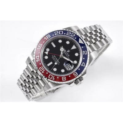 VRF V3 GMT-Master II 126710 VR3285 Automatic Mens Watch Red/Blue Ceramic Pepsi 904L Jubilee Bracelet Best Edition