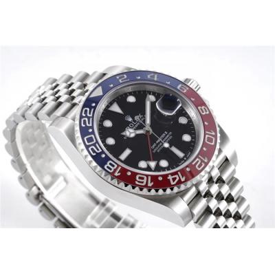 VRF V3 GMT-Master II 126710 VR3285 Automatic Mens Watch Red/Blue Ceramic Pepsi 904L Jubilee Bracelet Best Edition