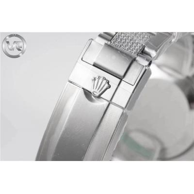 VRF V3 GMT-Master II 116710 VR3285 Automatic Mens Watch Pepsi Diamonds Black Dial 904L SS Diamond Bracelet Best Edition