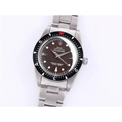 TWF Milgauss 116400GV Ref 6543 A2836 Automatic Mens Watch Black Dial Oyster Steel Bracelet Vintage Timepieces Version