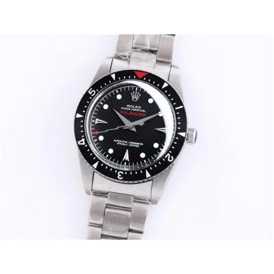 TWF Milgauss 116400GV Ref 6541 A2836 Automatic Mens Watch Black Dial Oyster Steel Bracelet Vintage Timepieces Version