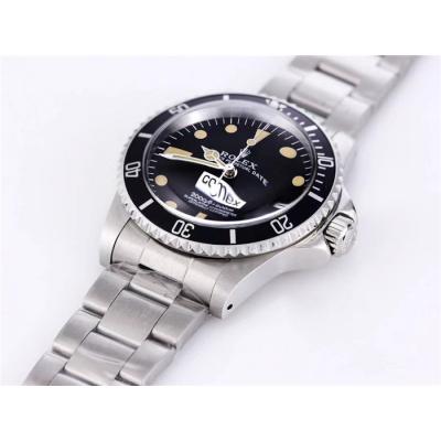 TWF Submariner Comex 5514 A2836 Automatic Mens Watch Black Dial Steel Bracelet Vintage Timepieces Version