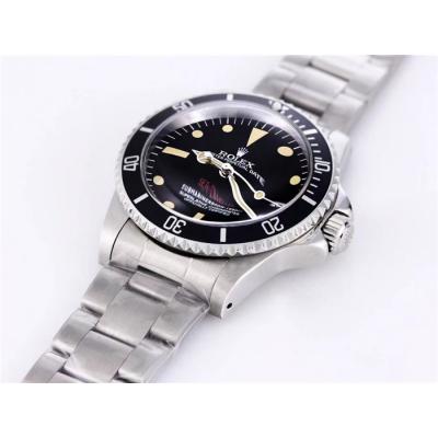 TWF Deeep Sea-Dweller 1655 A2836 Automatic Mens Watch Black Dial Steel Bracelet Vintage Timepieces Version