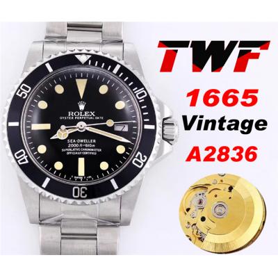 TWF Deeep Sea-Dweller 1665 A2836 Automatic Mens Wa...