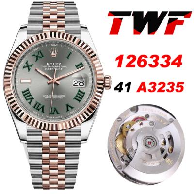 TWF Datejust 41 126334 A3235 Automatic Mens Watch ...