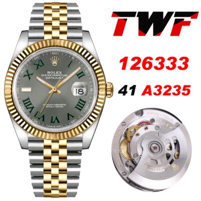 TWF Datejust 41 126334 A3235 Automatic Mens Watch ...