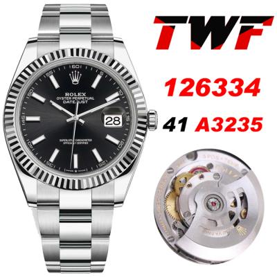 TWF Datejust 41 126334 A3235 Automatic Mens Watch ...