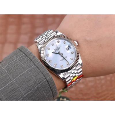 TWF Datejust 41 126334 A3235 Automatic Mens Watch MOP Dial 904L Steel Jubilee Bracelet Best Edition