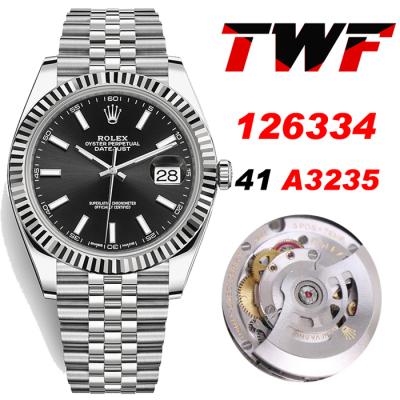 TWF Datejust 41 126334 A3235 Automatic Mens Watch ...