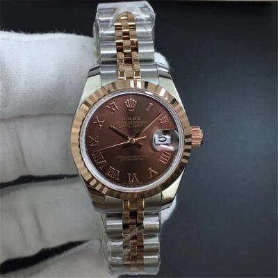 TWF Datejust 28mm A2671 Automatic Womens Watch Two Tone RG Jubilee Bracelet Best Edition