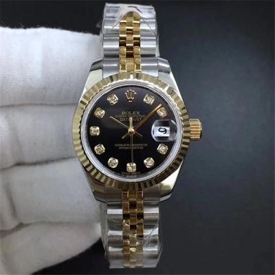 TWF Datejust 28mm A2671 Automatic Womens Watch Two Tone YG Jubilee Bracelet Best Edition