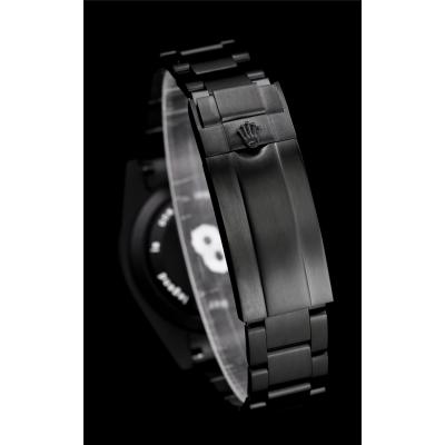 TWF Submariner Blaken Kobe Bryant A2836 Automatic Mens Watch PVD All Black SS Bracelet