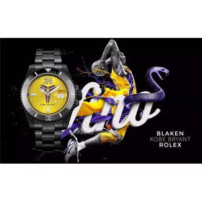 TWF Submariner Blaken Kobe Bryant A2836 Automatic ...