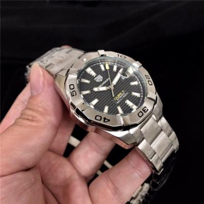 Replica Aquaracer A21J Automatic Mens Watch Green Dial SS Bracelet