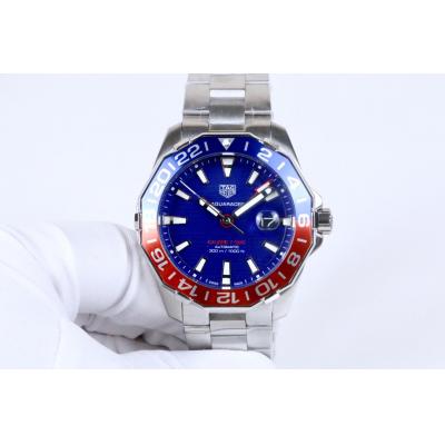 Replica Aquaracer Seagull Automatic Mens Watch Blue Dial SS Bracelet