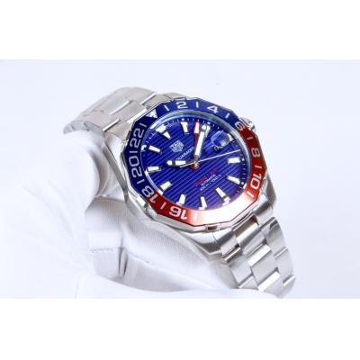 Replica Aquaracer Seagull Automatic Mens Watch Blue Dial SS Bracelet