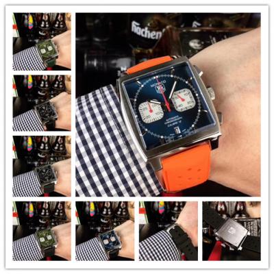 Replica Monaco Japan vk Quartz Mens Watch Green Di...