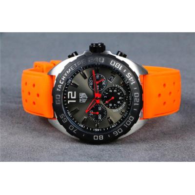 Replica Formula 1 Japan VK Quartz Mens Watch Gray Dial Rubber Strap