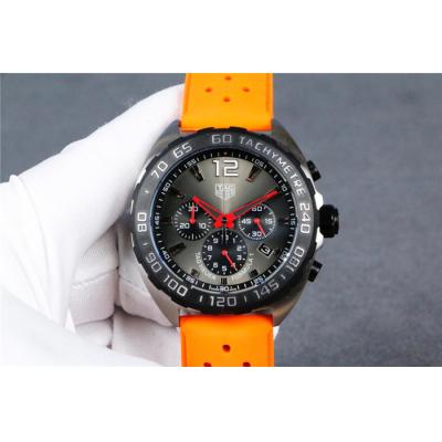 Replica Formula 1 Japan VK Quartz Mens Watch Gray Dial Rubber Strap