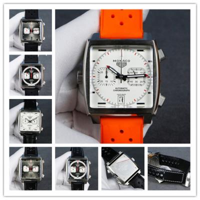 Replica Monaco Japan vk Quartz Mens Watch White Di...