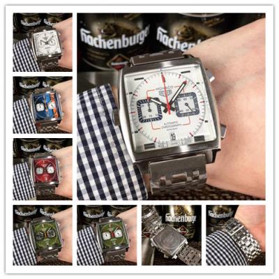 Replica Monaco Japan vk Quartz Mens Watch White Di...