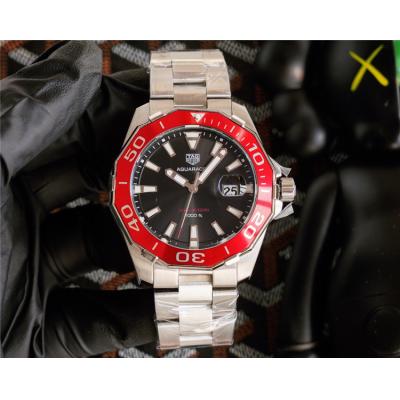 Replica Aquaracer Automatic Mens Watch Black Dial Stainless steel