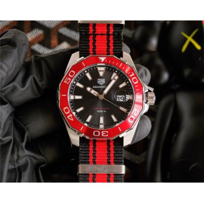 Replica Aquaracer Automatic Mens Watch Black Dial Stainless steel