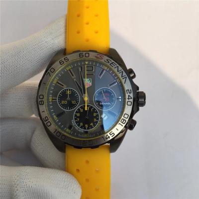 Replica Formula 1 Japan Quartz chronograph Mens Watch Gray Dial Rubber Strap