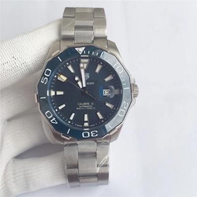 Replica Aquaracer Seagull Automatic Mens Watch Green Dial Rubber Strap