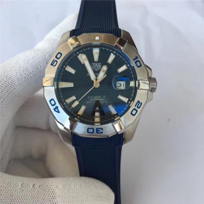 Replica Aquaracer Seagull Automatic Mens Watch Green Dial Rubber Strap B