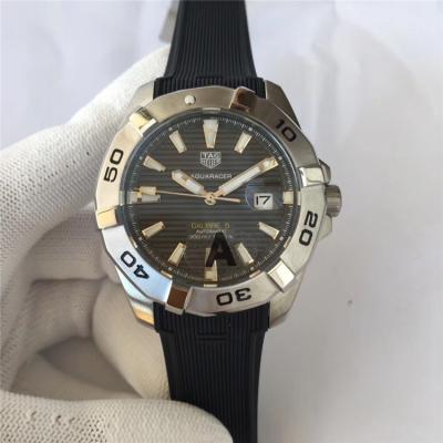 Replica Aquaracer Seagull Automatic Mens Watch Green Dial Rubber Strap B