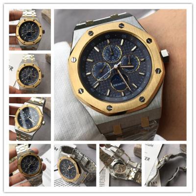 Royal Oak A21J Automatic Mens Watch Gray Dial Two Tone Yellow Gold Bracelet C03