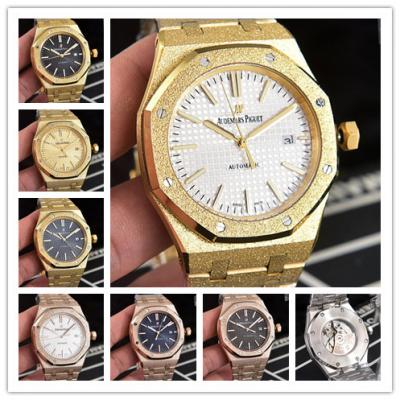 Royal Oak Offshore A2813 Automatic Movement Mens Watch White Dial Frosted Gold  A        C06