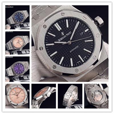 Replica  Royal Oak A3120 Automatic Movement   Mens Watch Black Dial Stainless Steel B E59