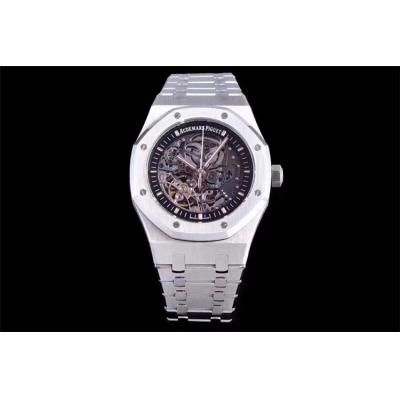 Replica  Royal Oak  A21J Automatic Movement   Mens Watch Skeleton Dial Stainless steel E78