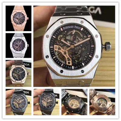 Replica  Royal Oak  A21J Automatic Movement   Mens Watch Skeleton Dial Stainless steel E78